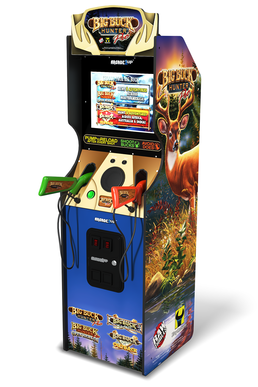 Big Buck Hunter Pro Deluxe Arcade Machine