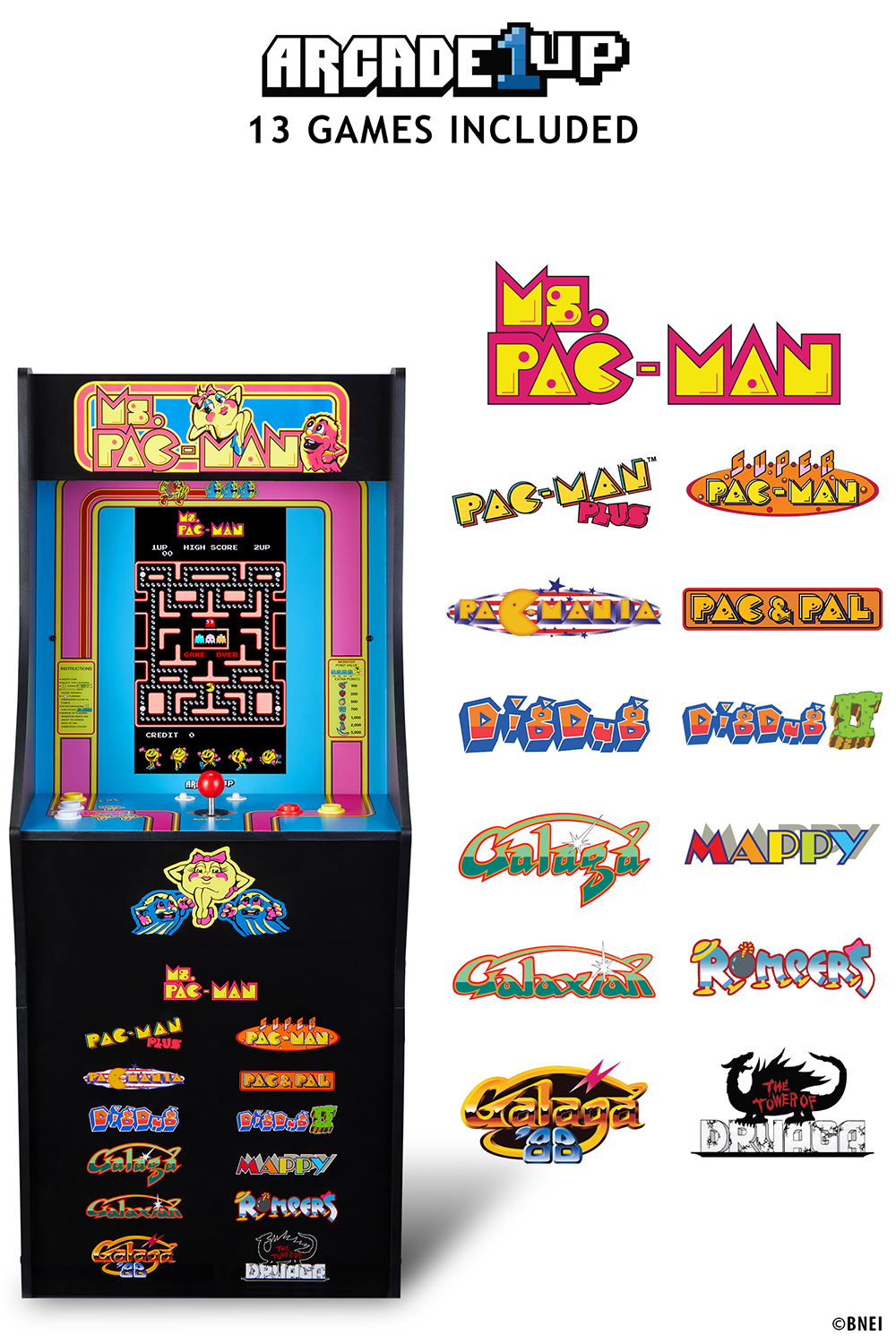 MS. PAC-MAN CLASSIC SE Arcade Game