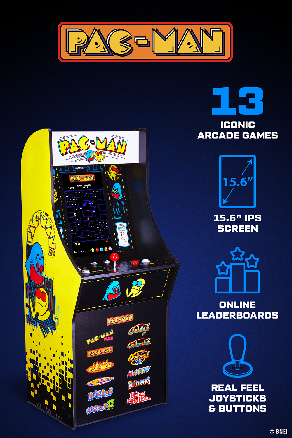 PAC-MAN Classic SE Arcade Game