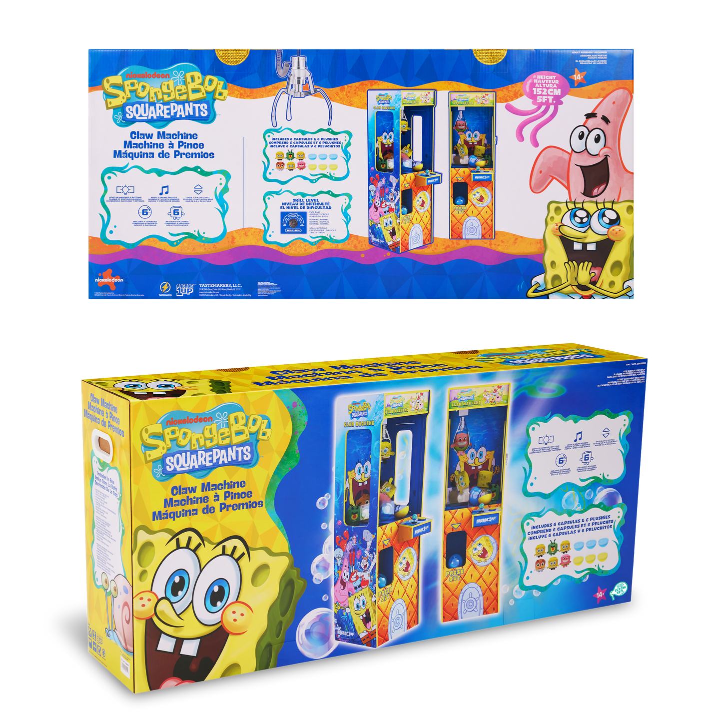 Arcade1Up SpongeBob SquarePants Claw Machine