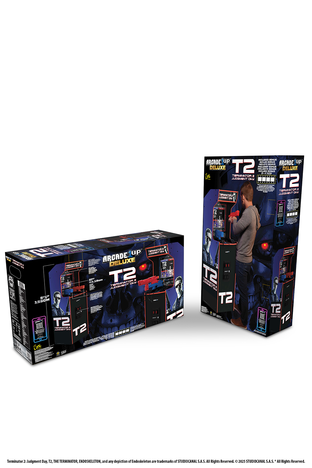 Terminator 2 Deluxe Arcade Machine