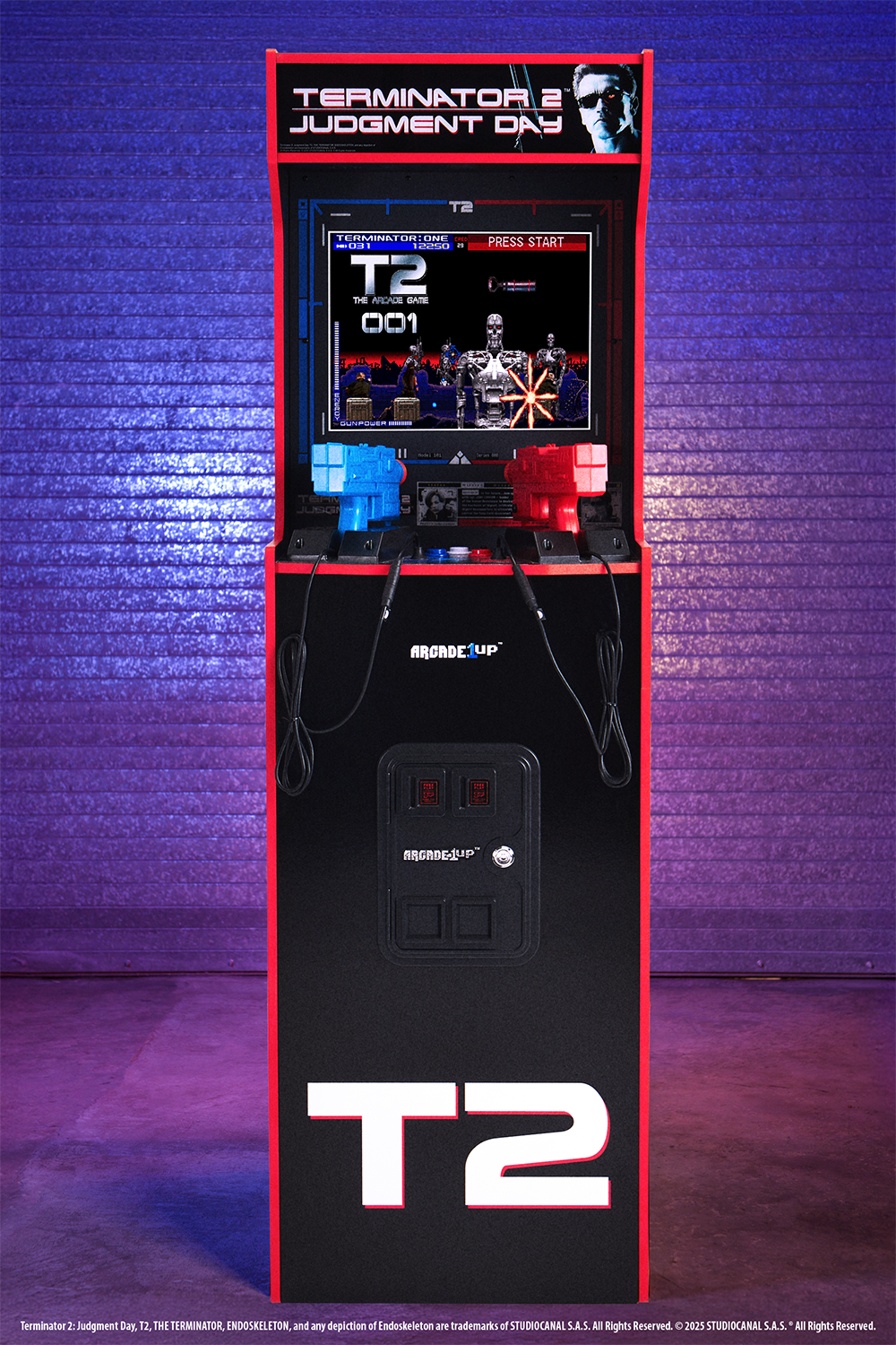 Terminator 2 Deluxe Arcade Machine